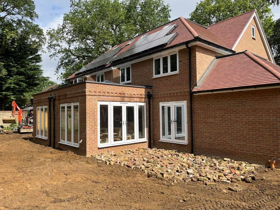 Extension brickwork — Green's Brickwork & Building, Hampshire